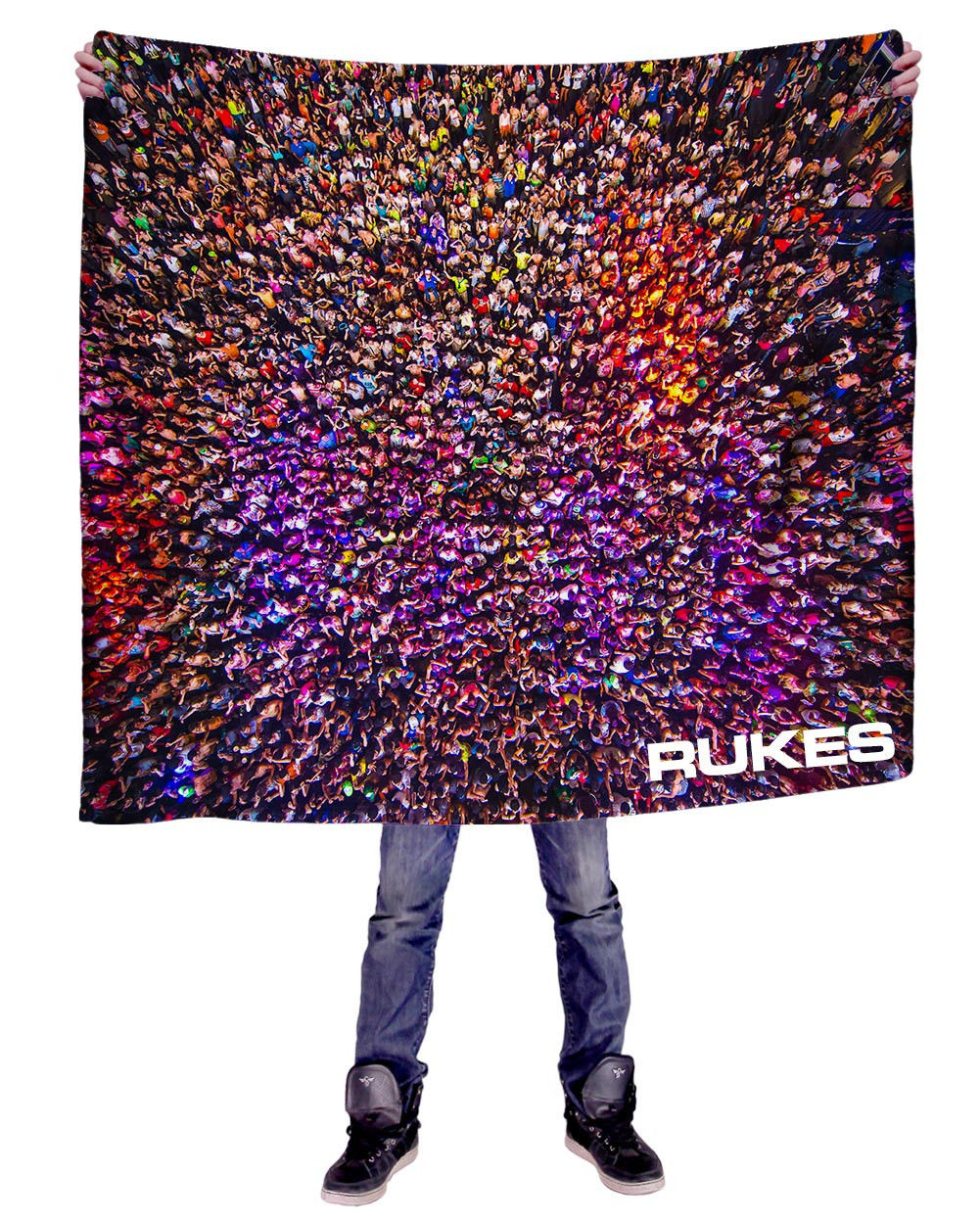 Rukes Above the Crowd Blanket
