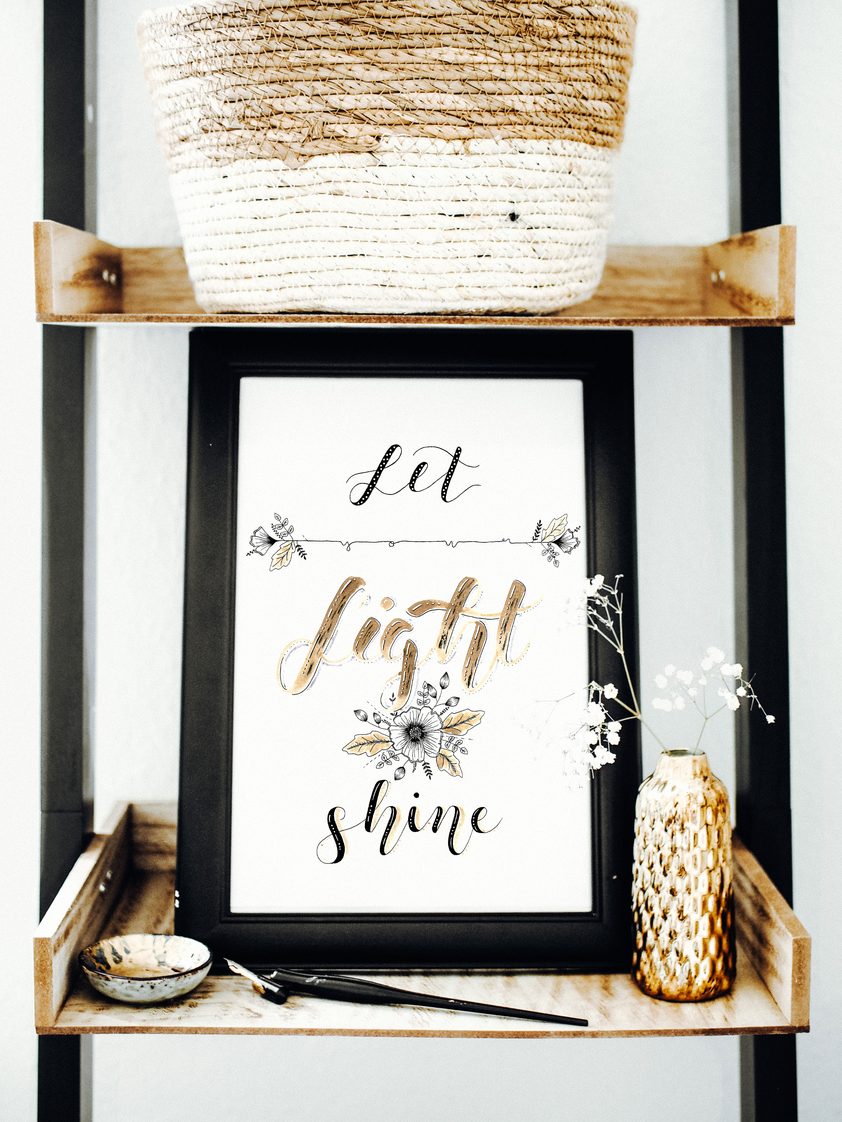 LET YOUR LIGHT SHINE - A4