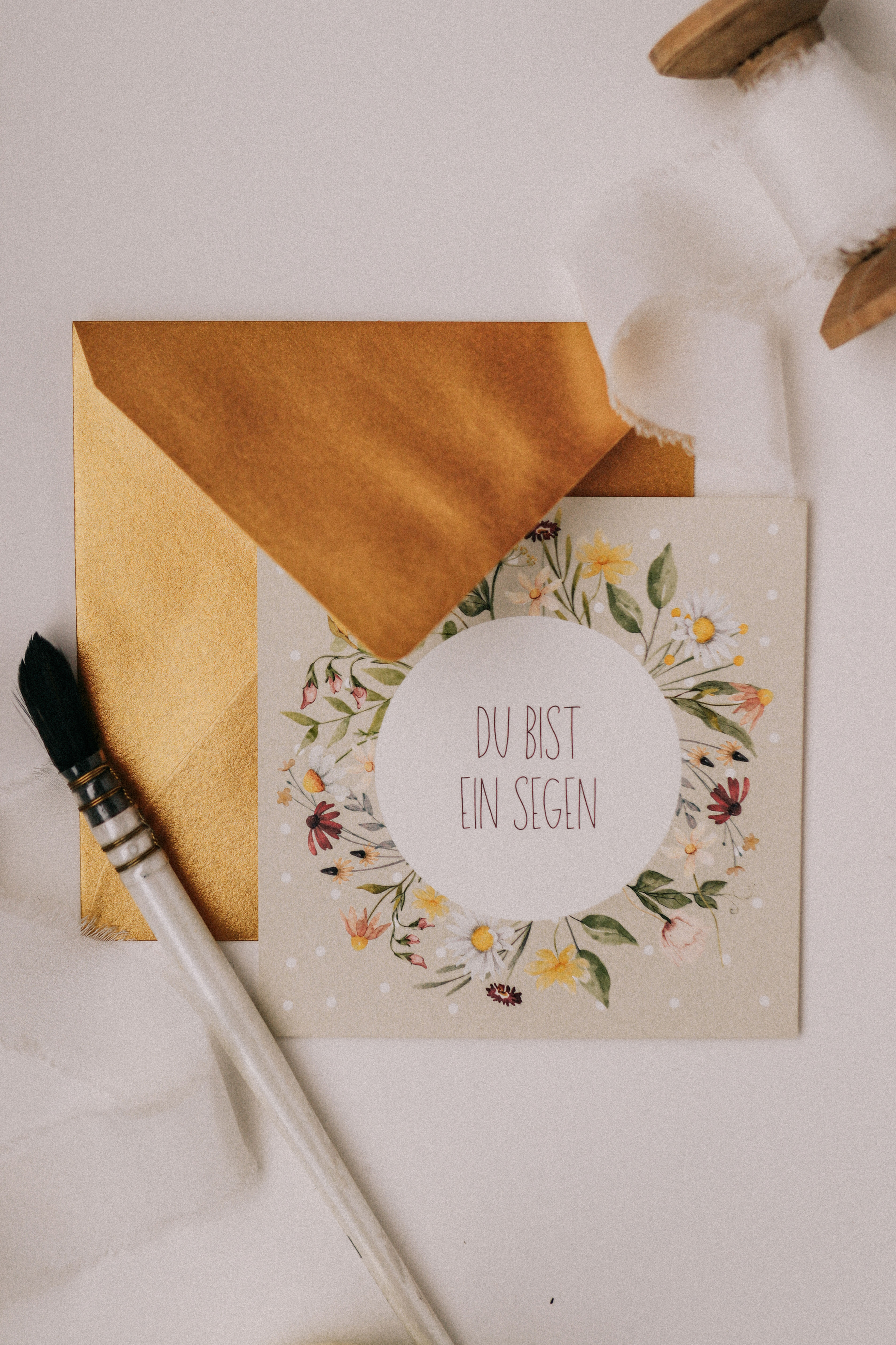 SEGEN – KARTE MIT UMSCHLAG