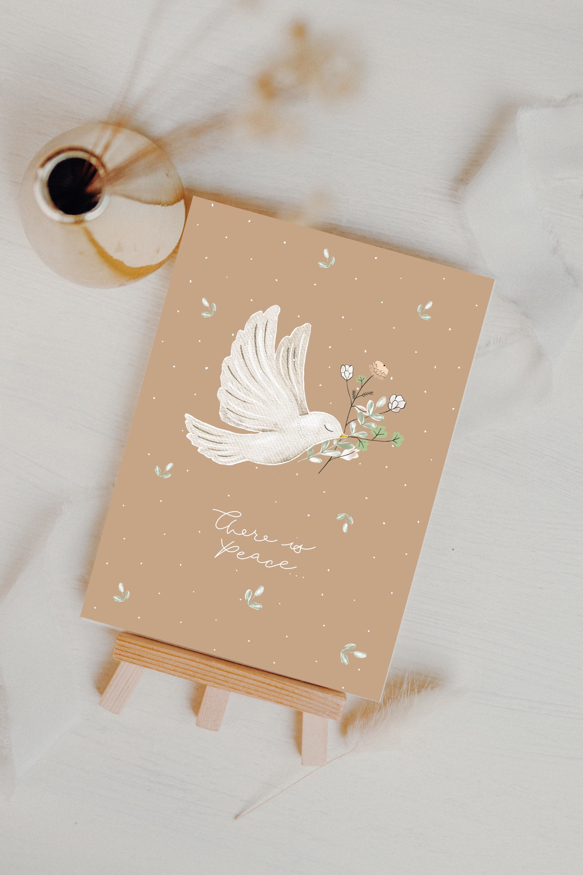 THERE IS PEACE – POSTKARTE