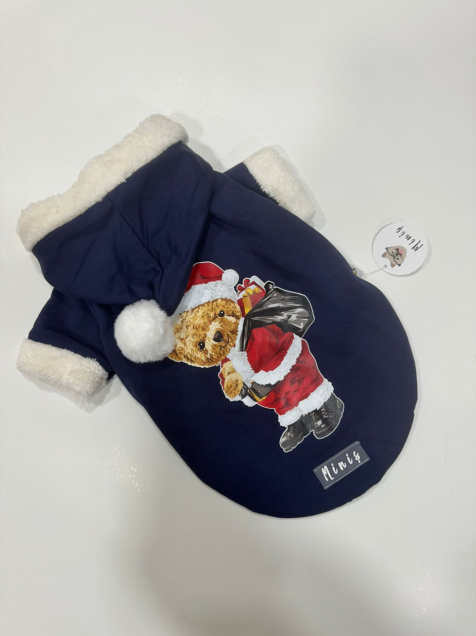 LACİVERT AYICIKLI YILBAŞI SWEATSHİRT