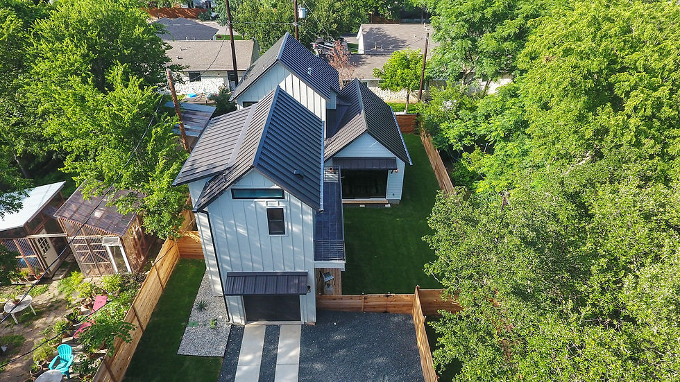 Aerial Exterior Back
