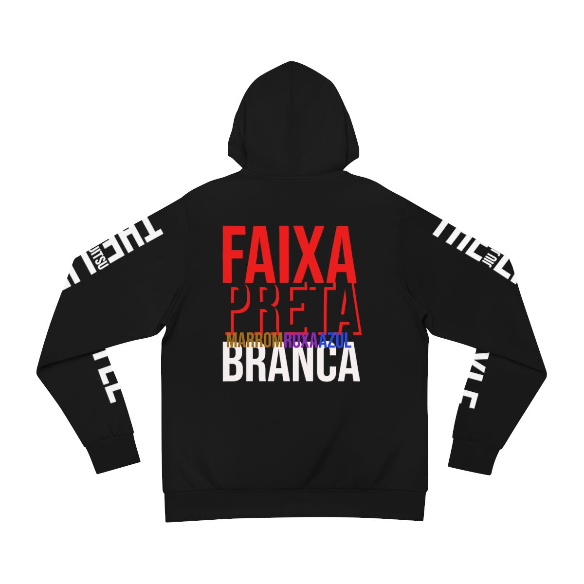 Bermuda Brand Co. HOODIE - "The Belts" BLACK