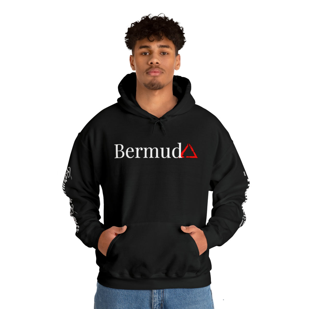 "Bermuda Triangle Signature" - Heavy Blend™ Hoodie