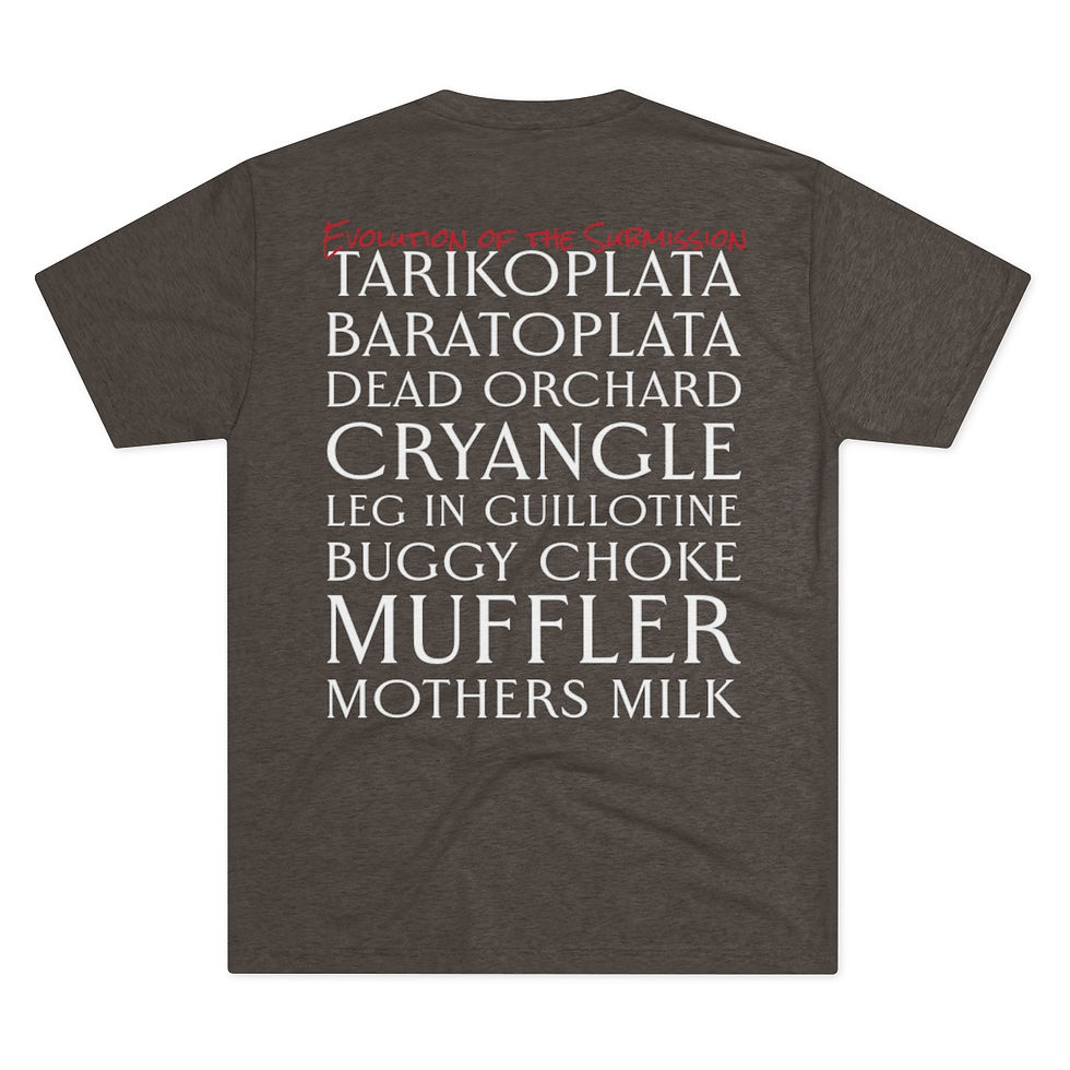 Thumbnail: "Evolution of the Submission" - Tri-Blend Crew Tee - Bermuda Brand Co. 