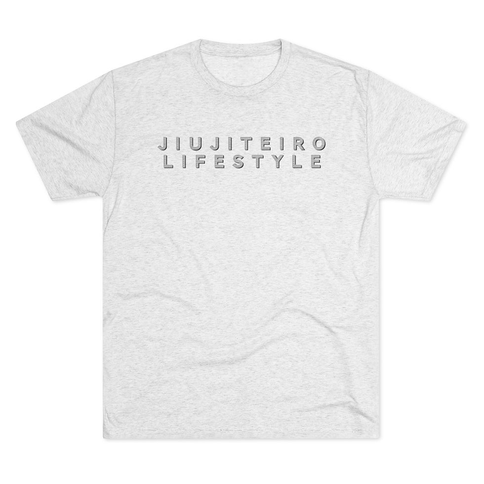Thumbnail: "Jiujiteiro Lifestyle" - Tri-Blend Crew Tee - Bermuda Brand Co. 