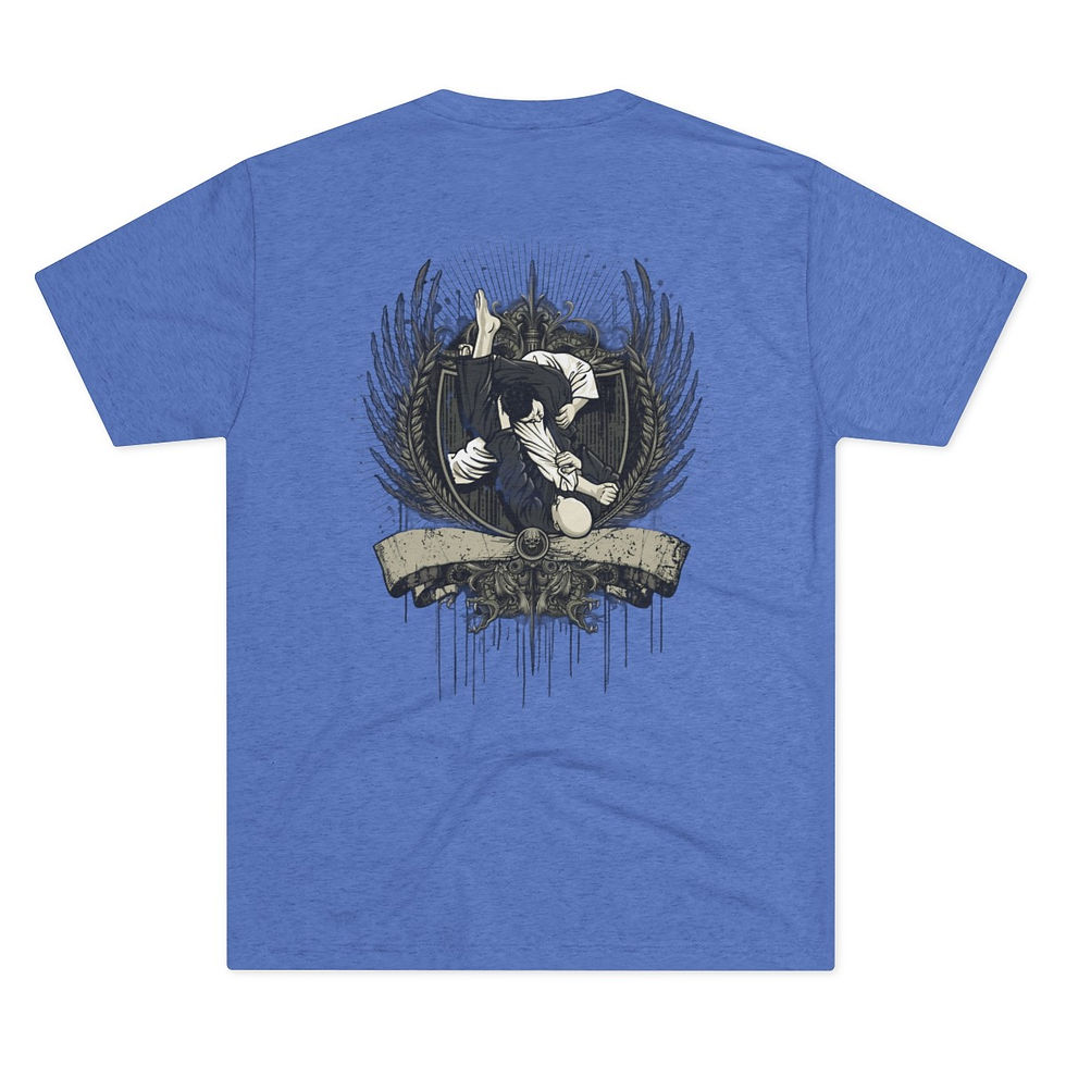 Thumbnail: "Bermuda Strangle v2" - Tri-Blend Crew Tee - Bermuda Brand Co. 