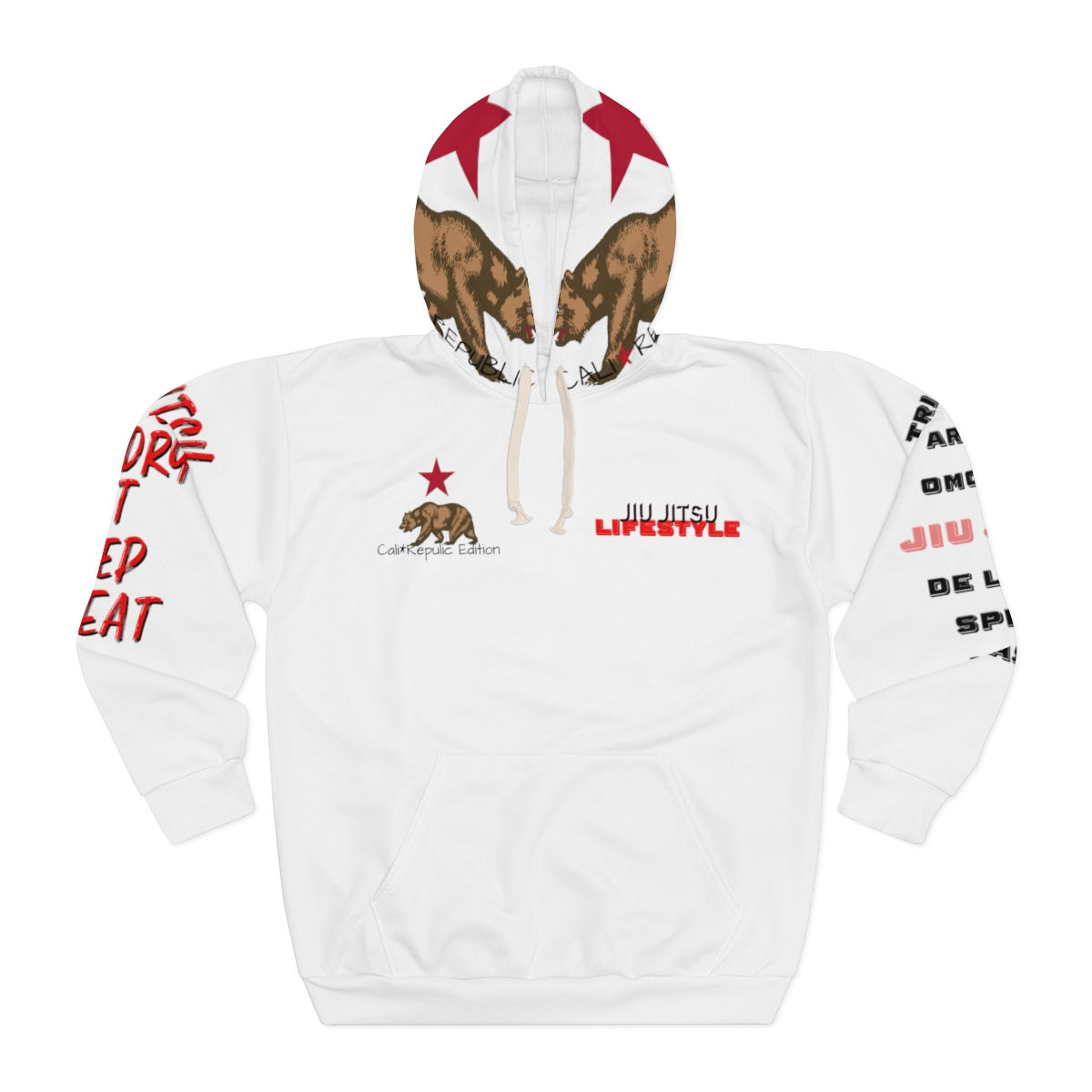 "CALI*REPUBLIC" Pullover Hoodie - Bermuda Brand Co.