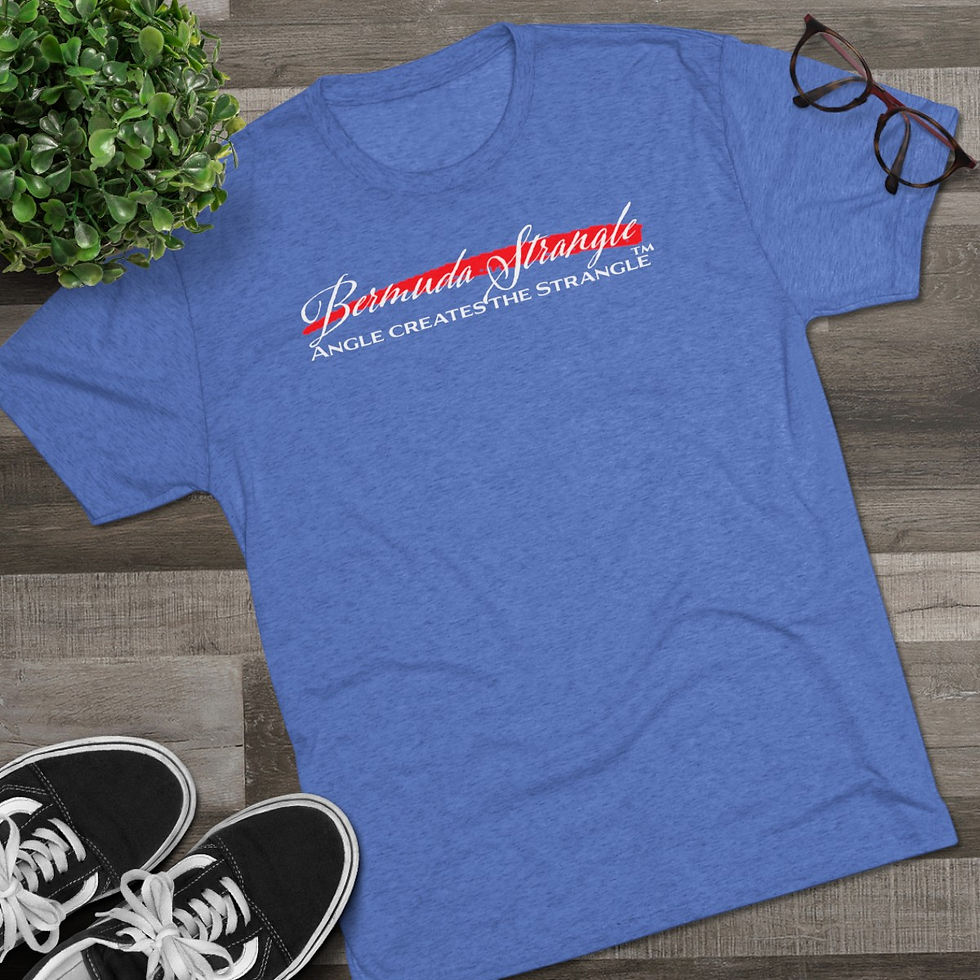 Thumbnail: "Bermuda Strangle v2" - Tri-Blend Crew Tee - Bermuda Brand Co. 