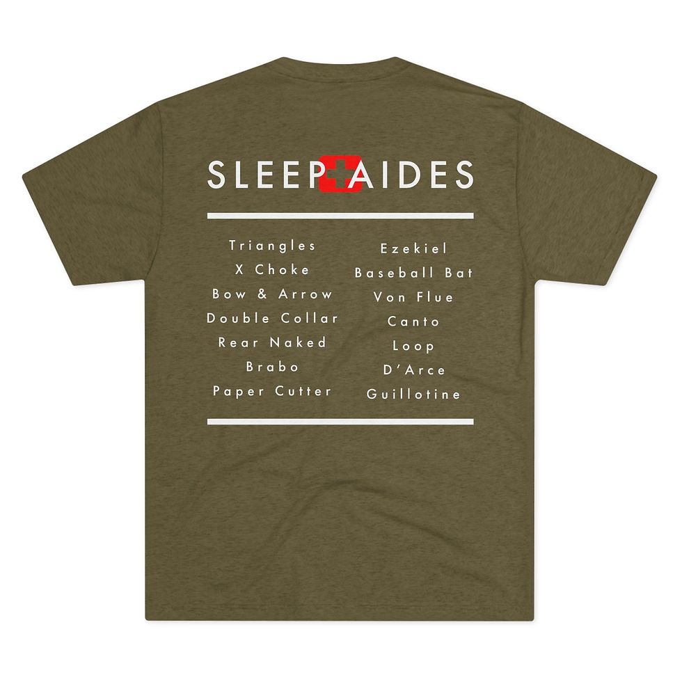 Thumbnail: "Angle Creates The Strangle " - Tri-Blend Crew Tee - Bermuda Brand Co. 