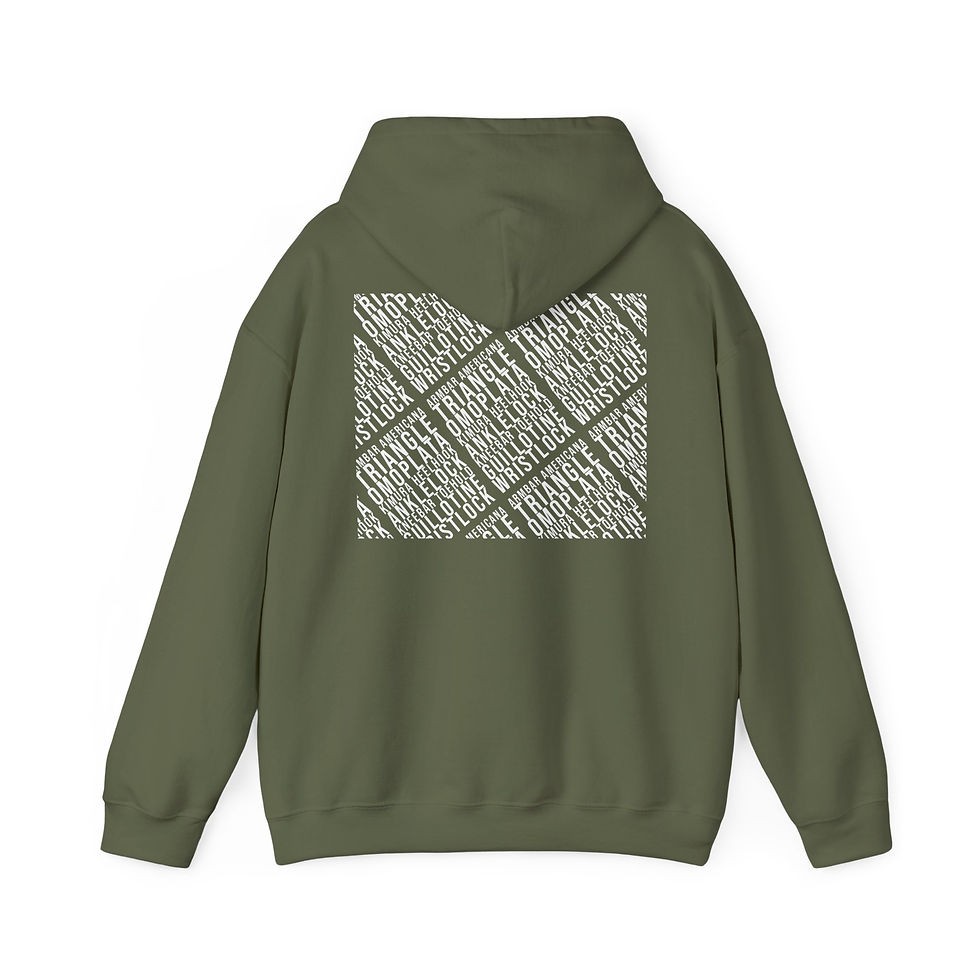 Thumbnail: "Angle Creates The Strangle" - Heavy Blend™ Hoodie - Bermuda Brand Co.
