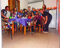 Huspedes y amigos en el hostel siempre la pasamos genial la mejor opcion en Cordoba