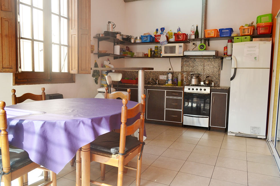 cocina go hostel cordoba
