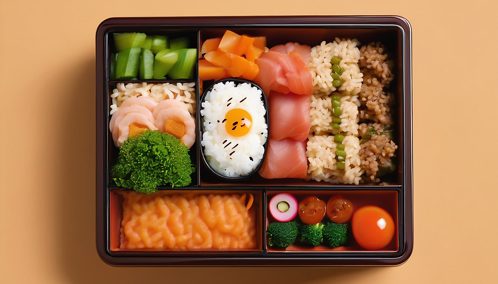 Japanese Bento Box Crafting Demonstration