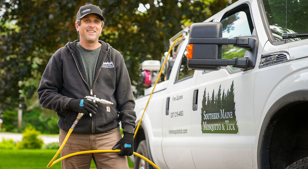 Joe Poisson of Southern Maine Mosquito & Tick