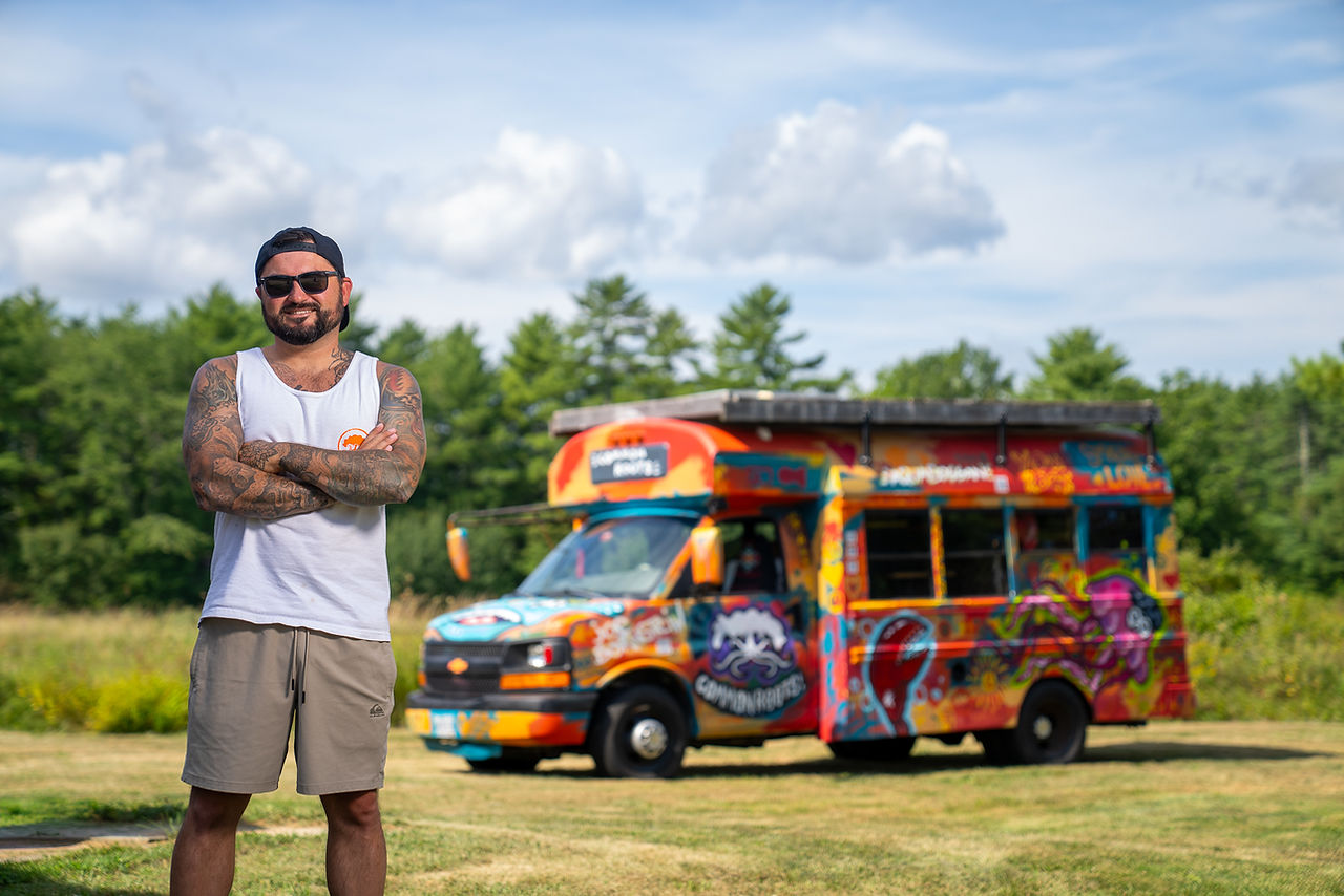Common Roots Studio and Art Bus in Biddeford, Maine by Nick Blunier