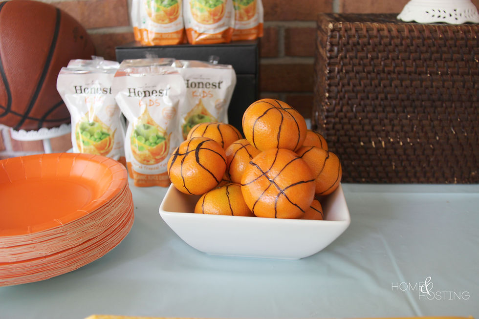 Basketball Birthday Party