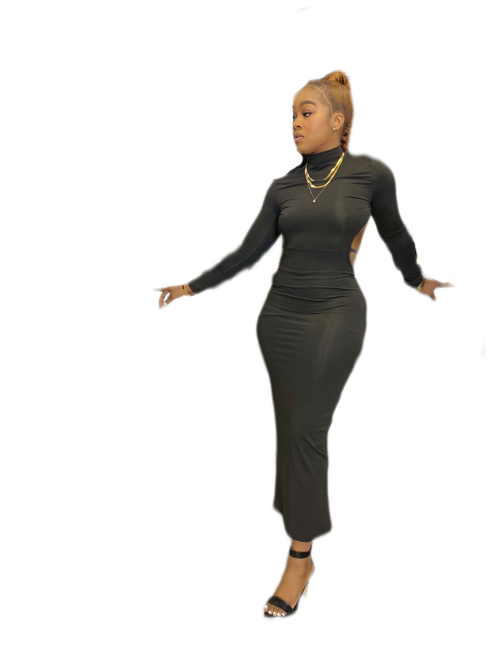 Thumbnail: Starry Nights T- Strap Dress