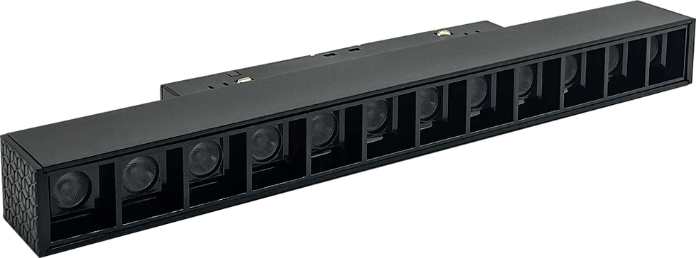 Thumbnail: Grille Straight Spotlight LED Module for Recessed Magnetic Track Light
