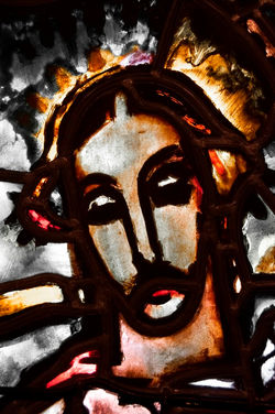 dans l'église du plateau d'Assy