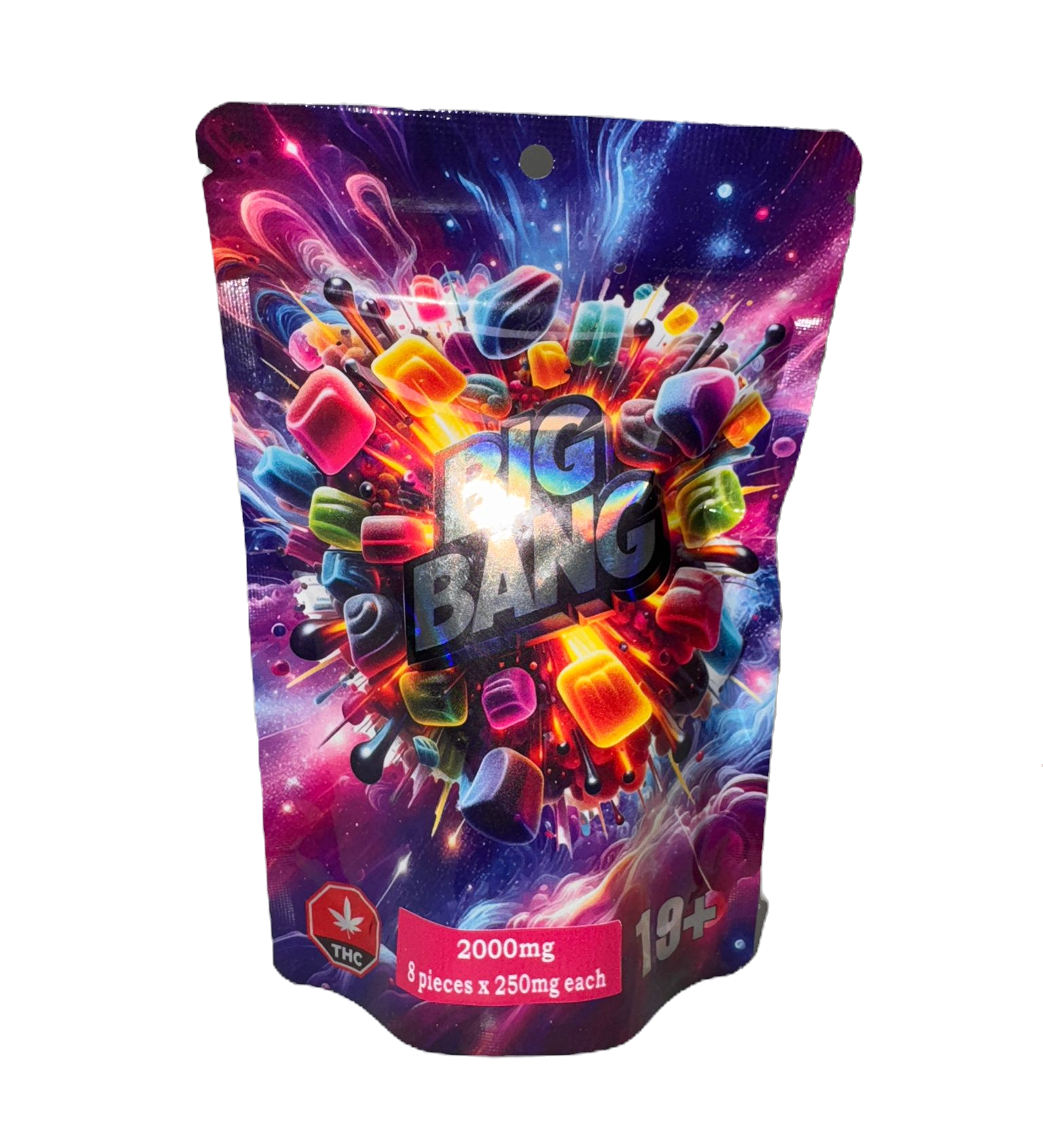 Big Bang 2000 mg THC Edible Gummies
