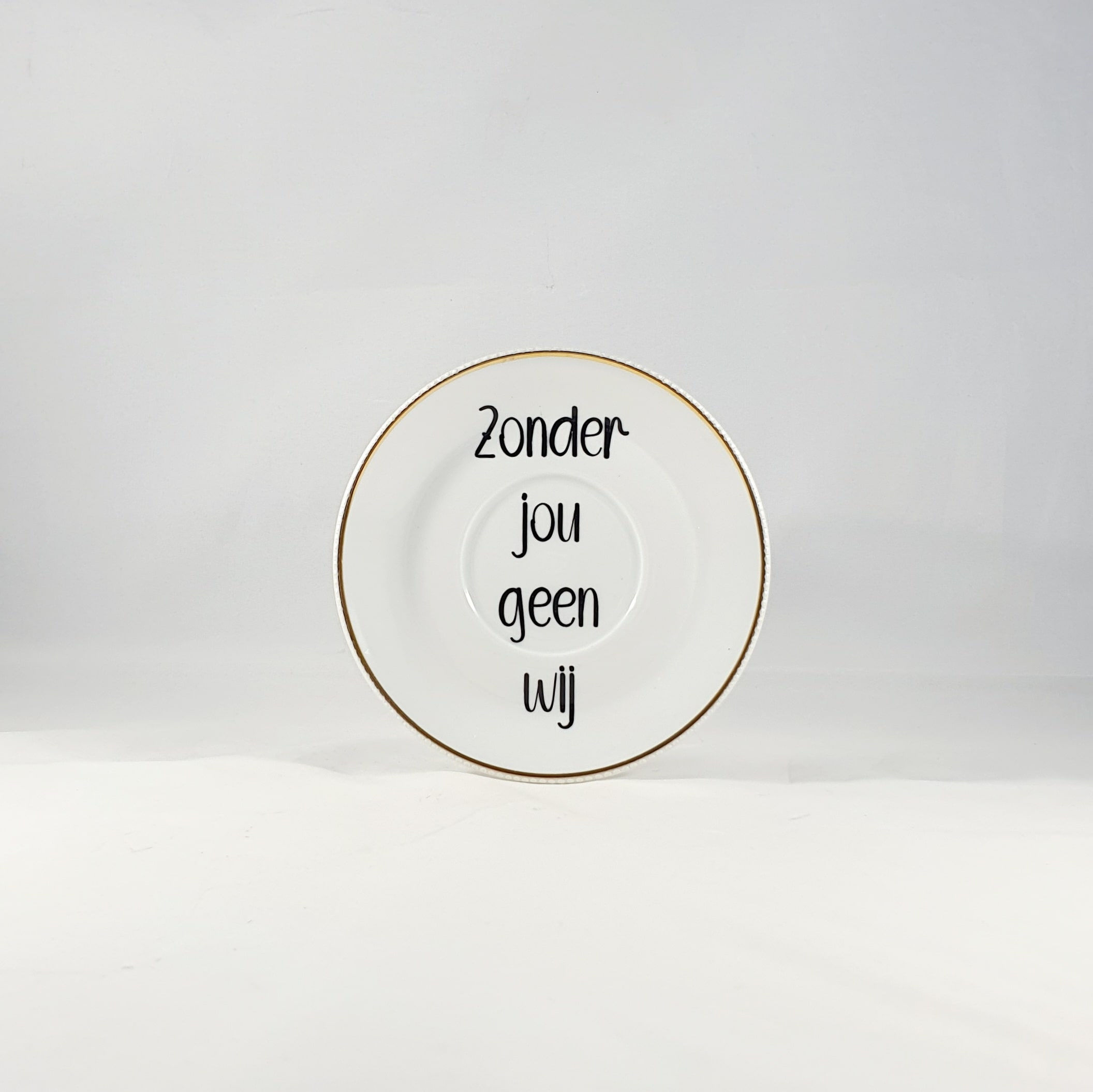 Wandbord 'Zonder jou geen wij'