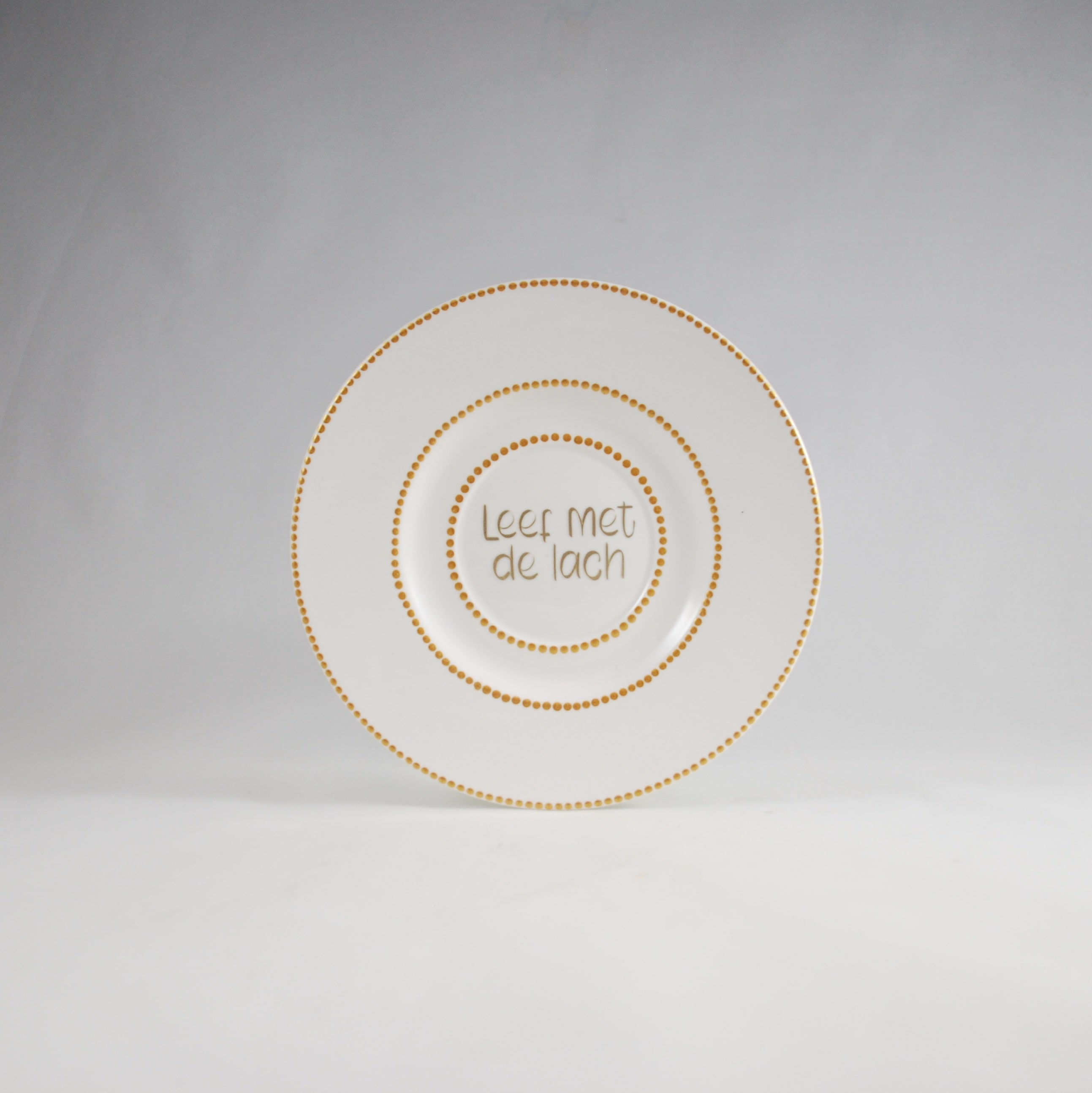 Wandbord Leef met de lach