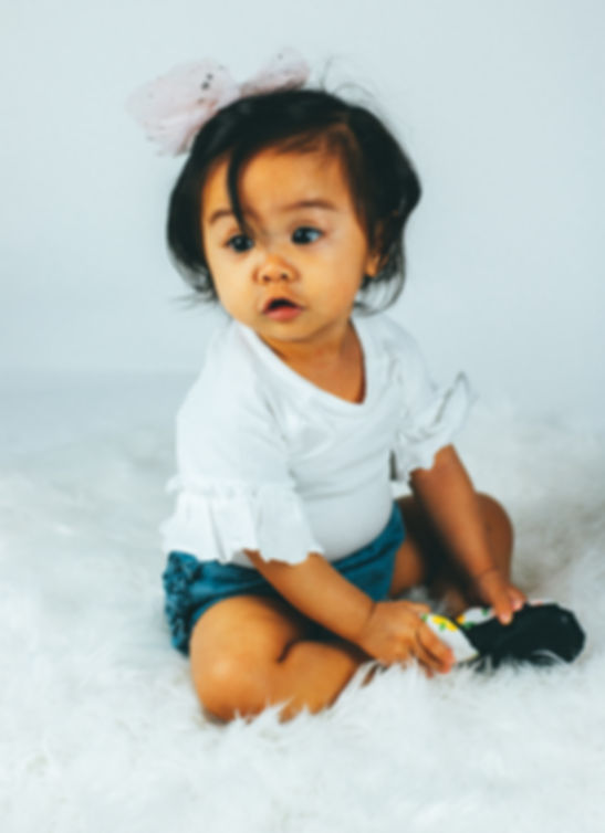 White Mia Bodysuit 0M-24M
