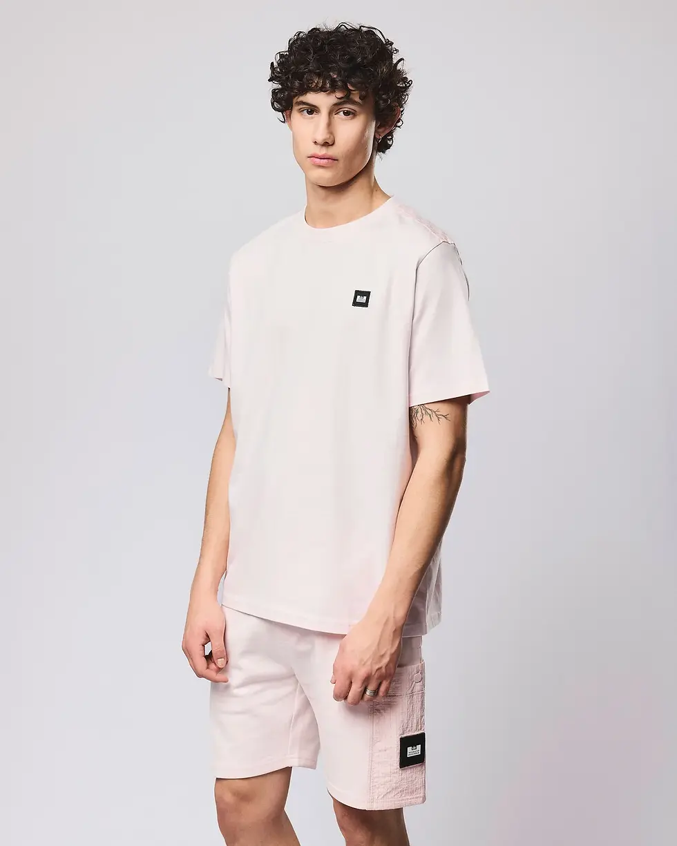 Thumbnail: WEEKEND OFFENDER Garcia T-Shirt Soft Pink
