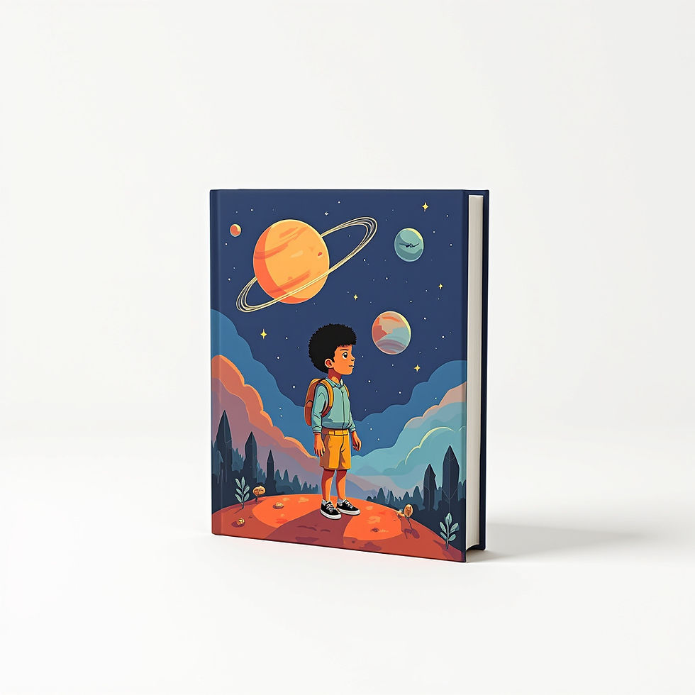 Cosmic Explorer's Journey