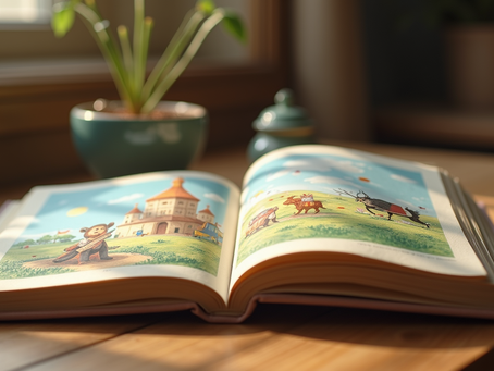 Why Illustrated Story Books Matter for Kids’ Development
