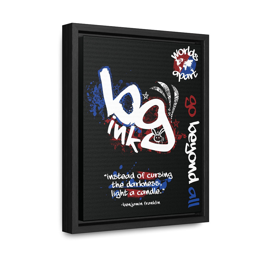 Worlds Apart #10 Collector Series Gallery Wrapped Canvas 