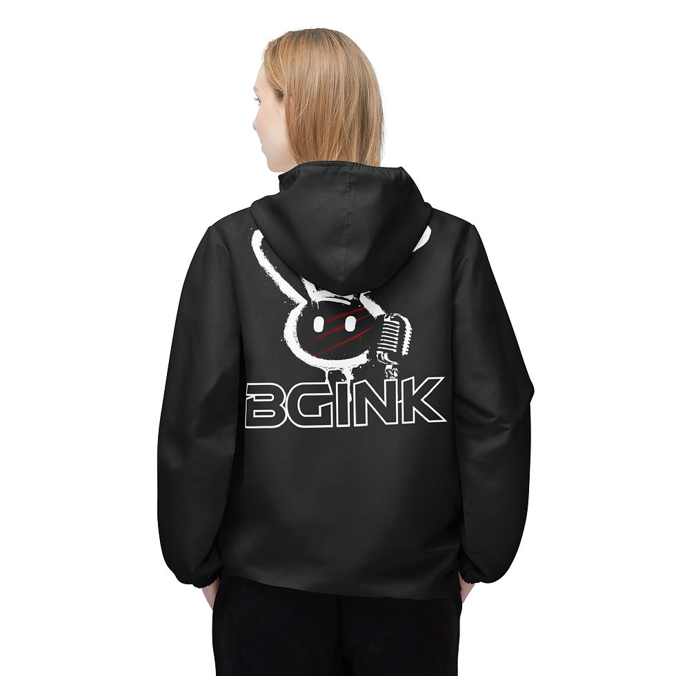 BeastGhost INK Windbreaker (Black)