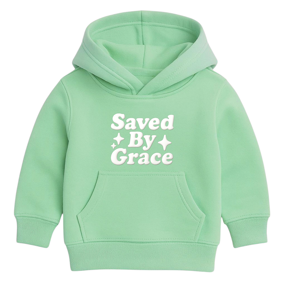 Miniature : Saved By Grace Kids Hoodie