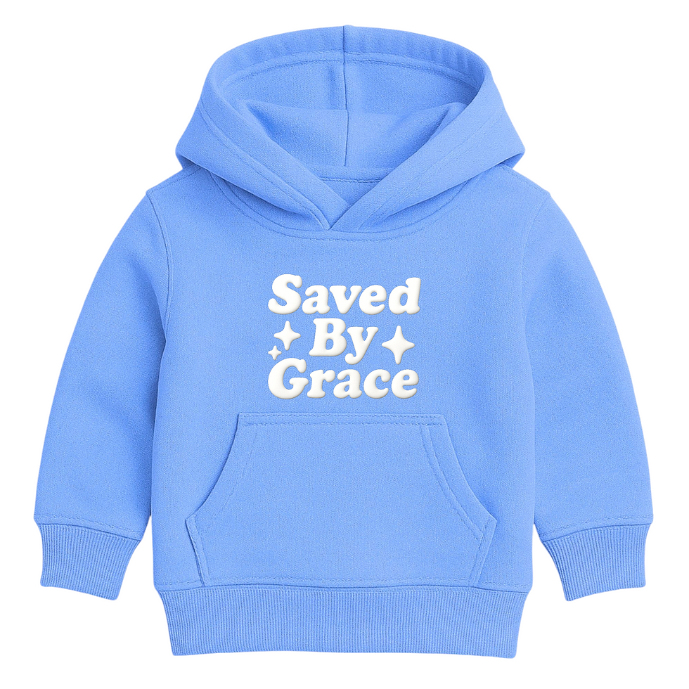 Thumbnail: Saved By Grace Kids Hoodie