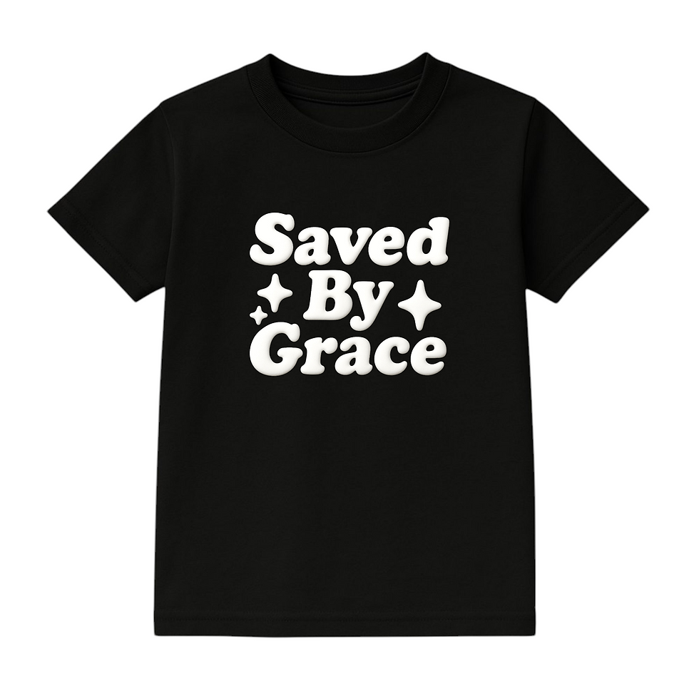 Miniature : Saved By Grace Youth Premium Tee