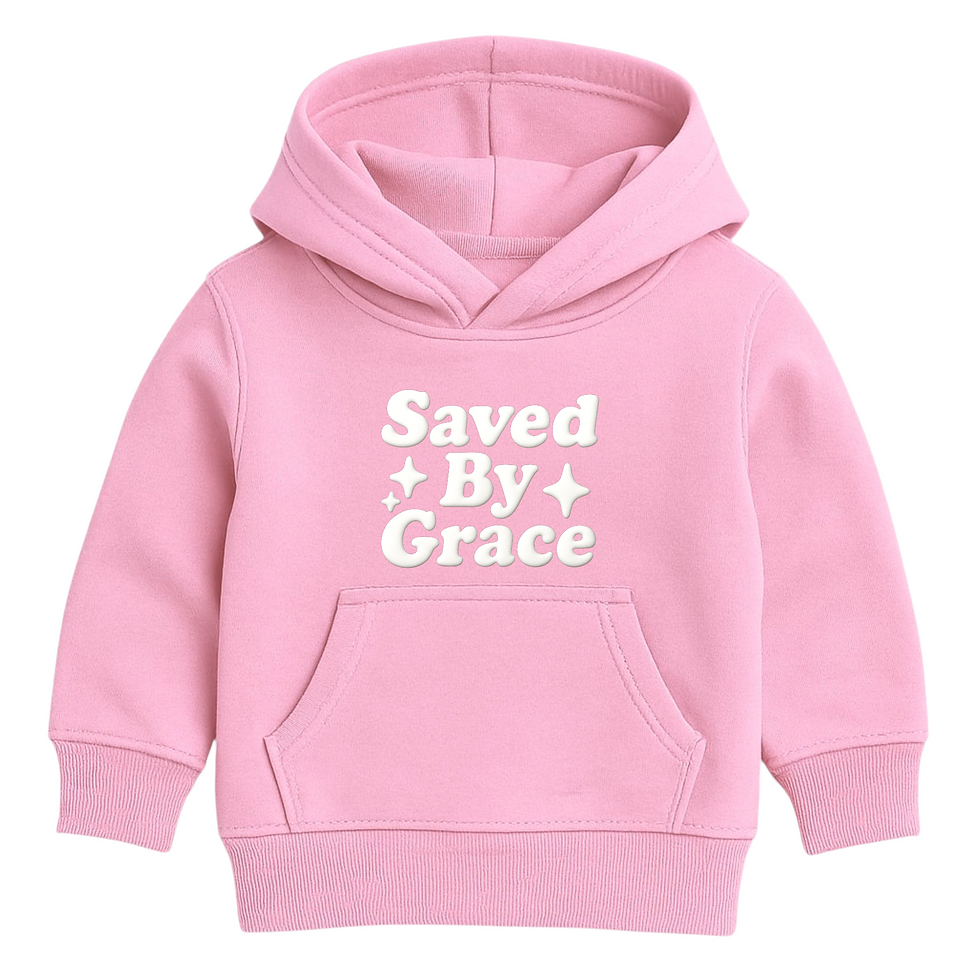 Thumbnail: Saved By Grace Kids Hoodie