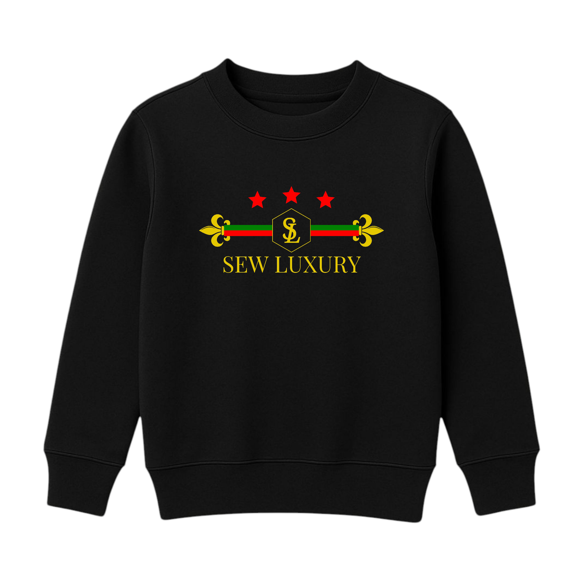 Youth Designer Classic Logo Crewneck Sweatshirt