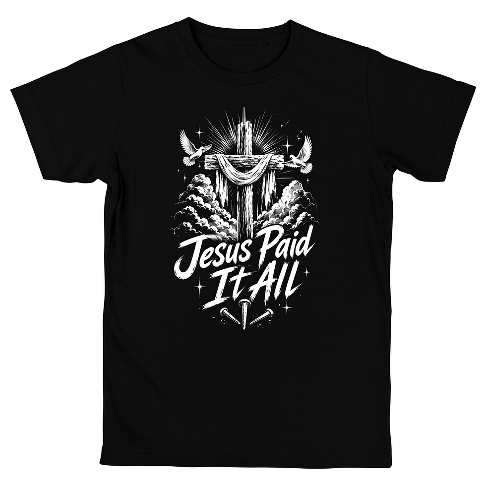 Thumbnail: Jesus Paid It All Premium Tee