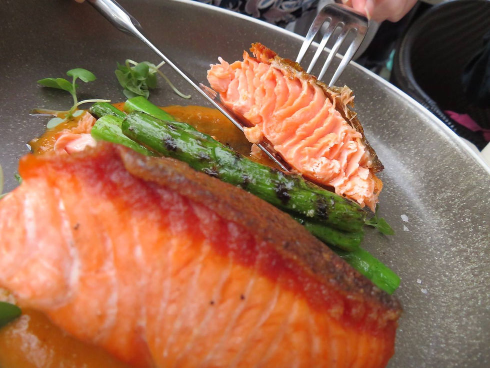 絶品のサーモン