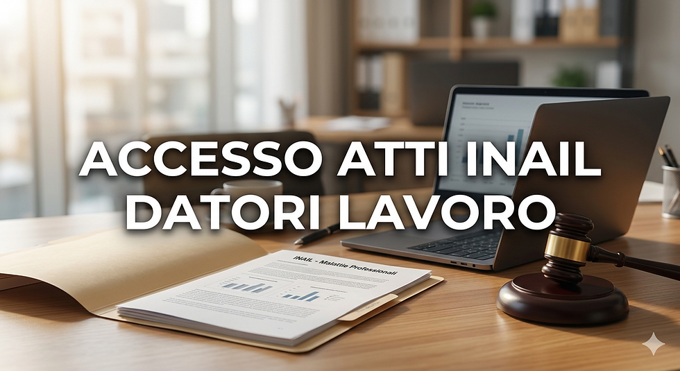 Il datore di lavoro può accedere agli atti INAIL sulle malattie professionali?