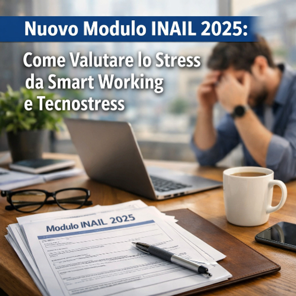 Modulo 178 Inail Medicina del lavoro | Nuovo Modulo INAIL 2025: Come Valutare lo Stress ...