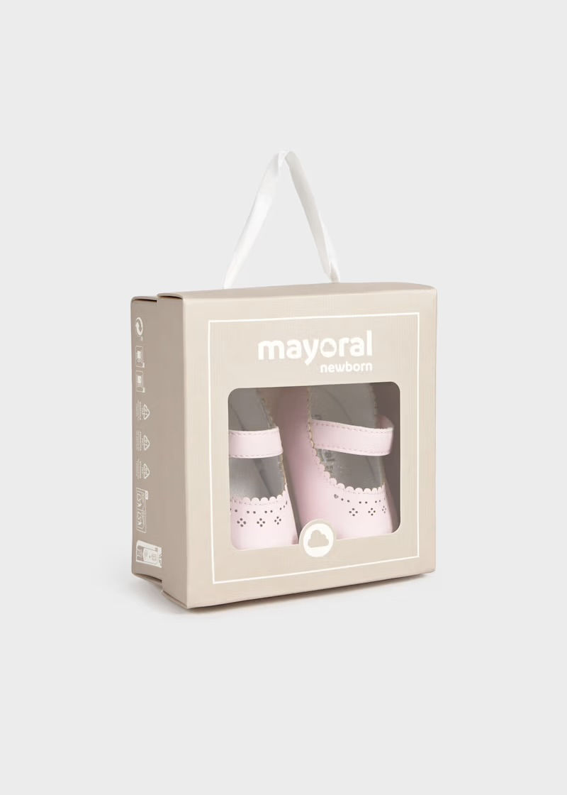 Thumbnail: Newborn Girl Mary Janes