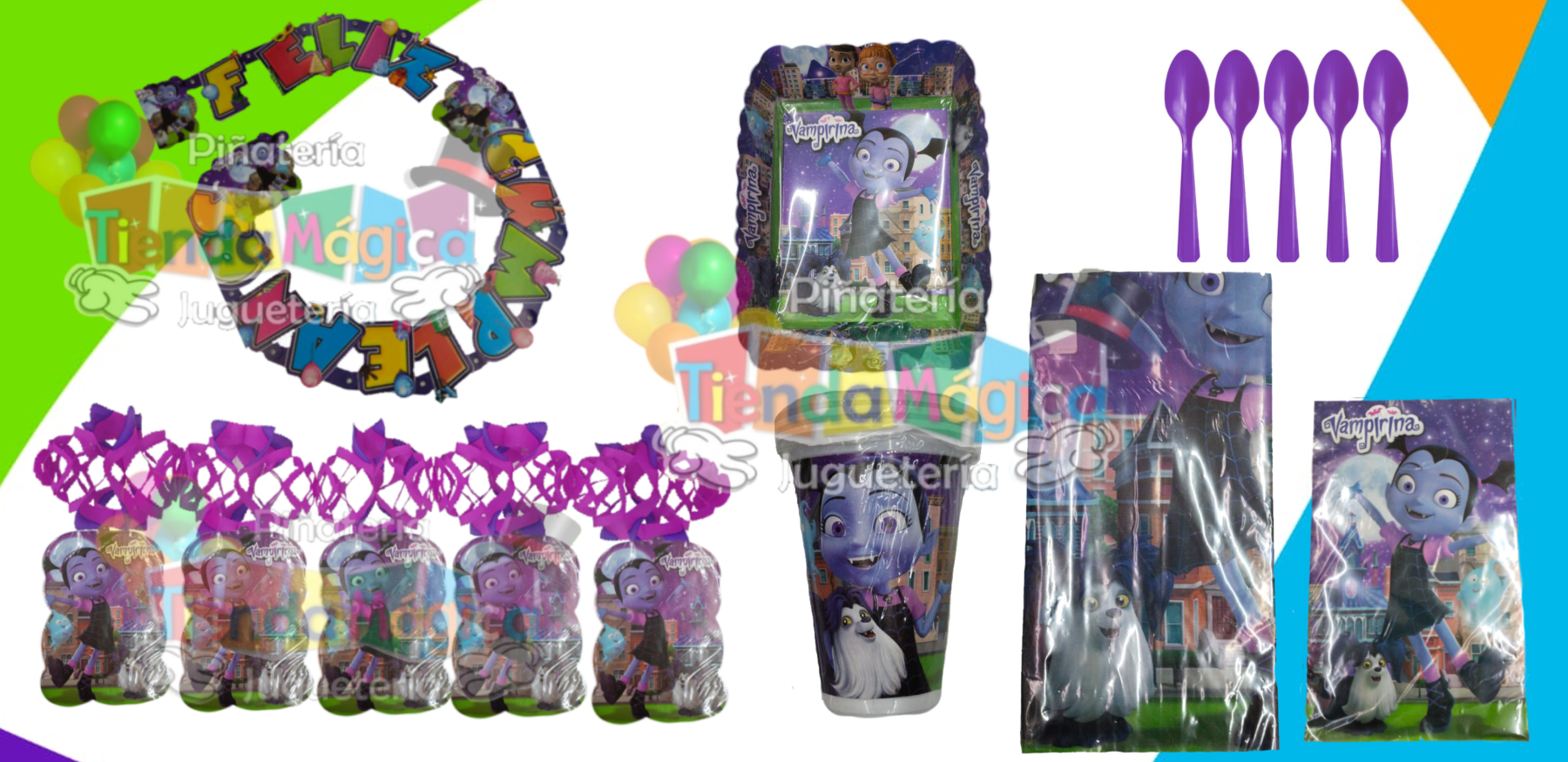 Set Decoración Vampirina