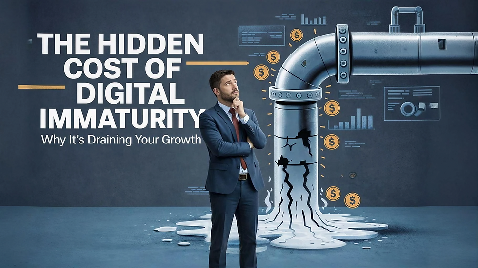 The Hidden Cost of Digital Immaturity in SMEs | Why It’s Draining Your Growth