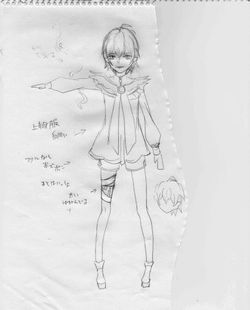 双子兄ラフ用切り取りスキャン