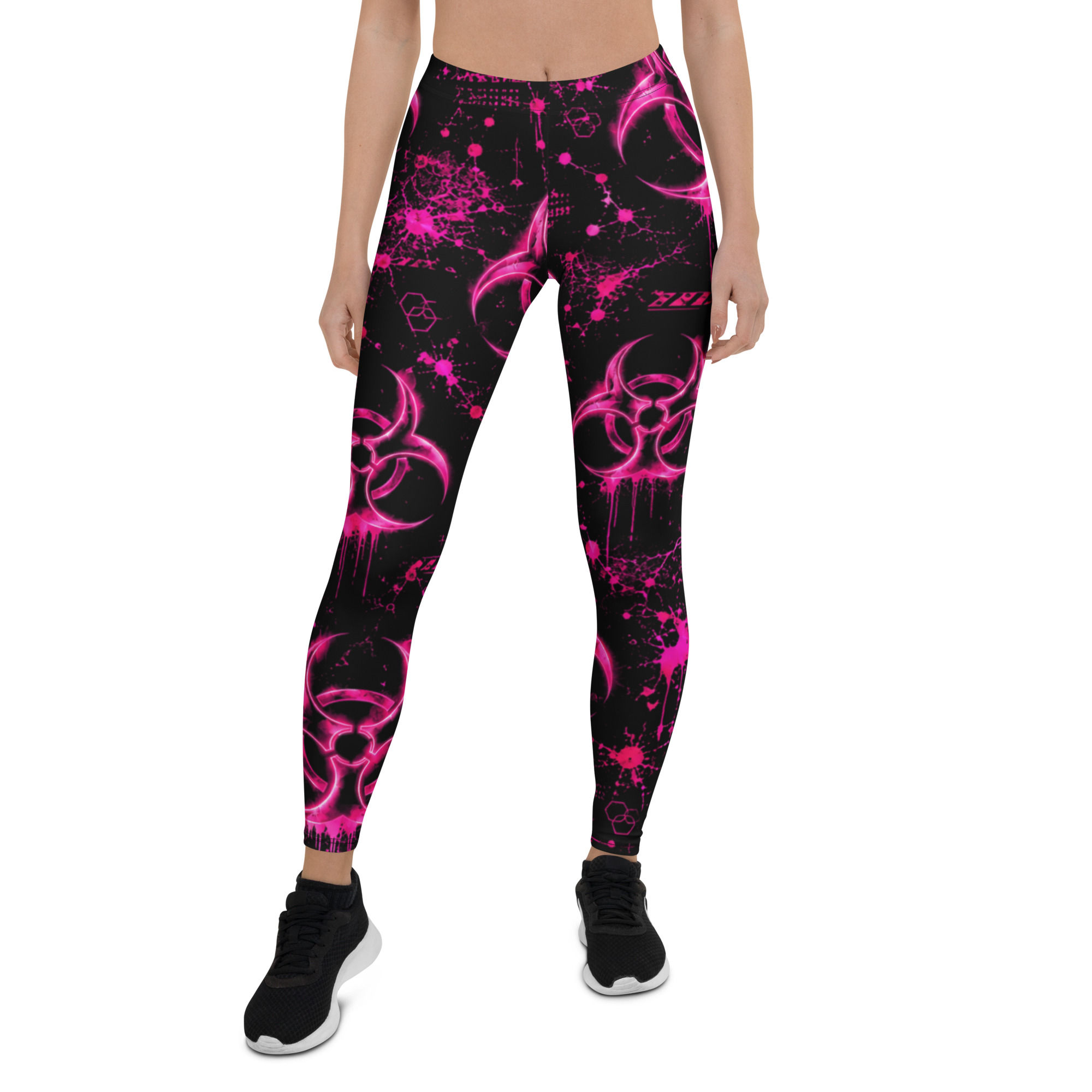Neon Biohazard – Leggings