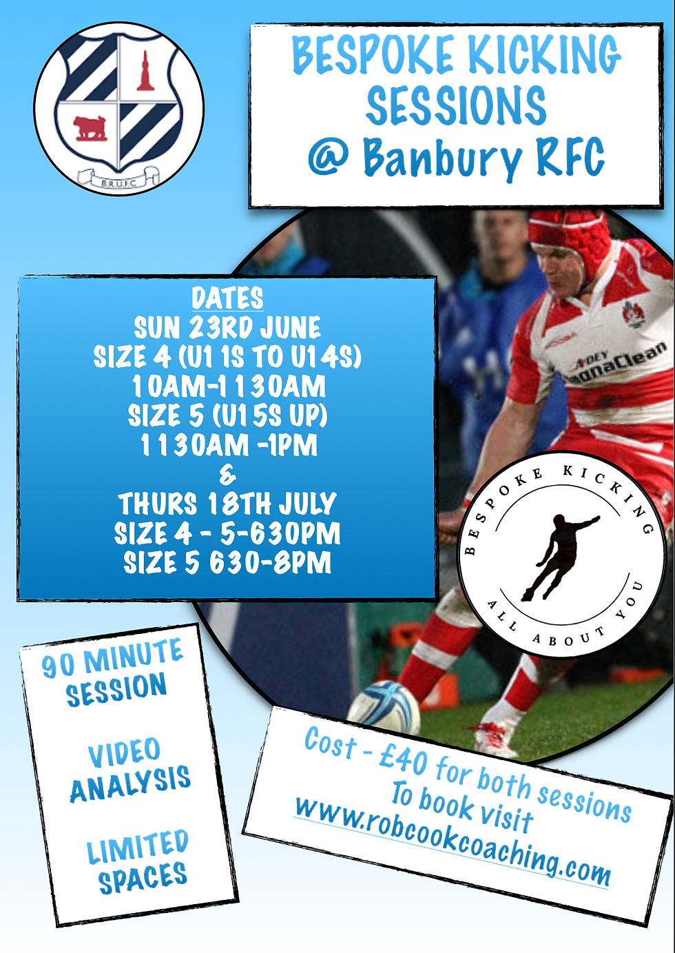 Banbury Pre Season Bespoke Kicking