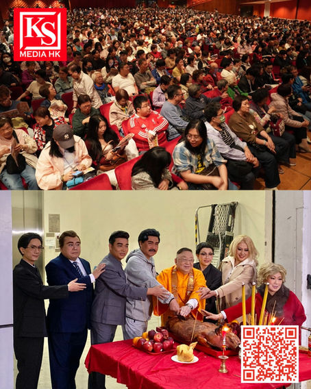 江欣燕跨界演出《粵劇特朗普4.0》數天前開始難以入睡李居明相信娛樂圈新一年運程會非常興旺