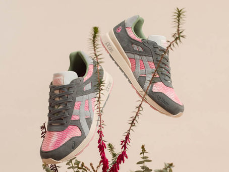 Up There x ASICS 合作逾十年首次聯乘推出 Up There x ASICS GT-II兩地特色花卉. 時尚與自然文化的完美融合